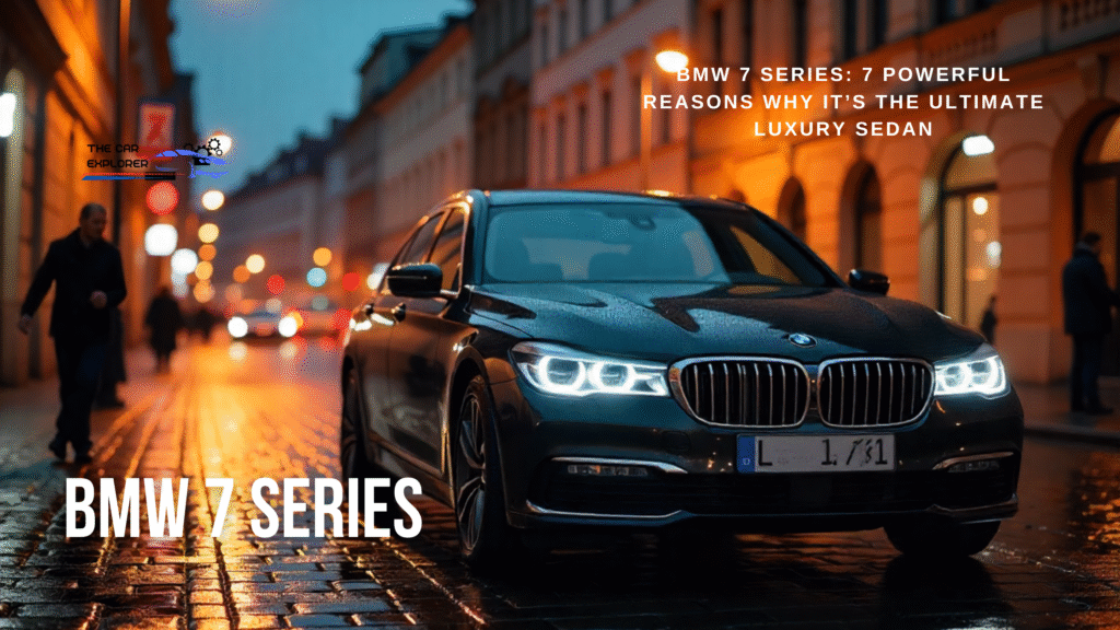 BMW 7 Series: 7 Powerful Reasons Why It’s the Ultimate Luxury Sedan