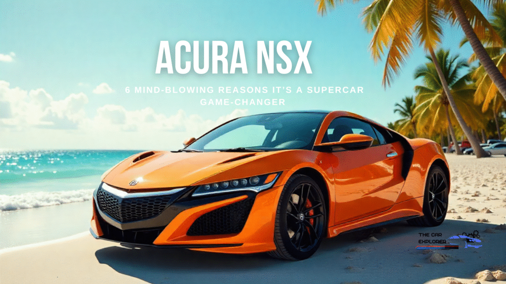Acura NSX: 6 Mind-Blowing Reasons It’s a Supercar Game-Changer