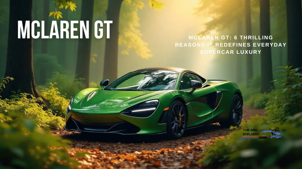 McLaren GT: 6 Thrilling Reasons It Redefines Everyday Supercar Luxury