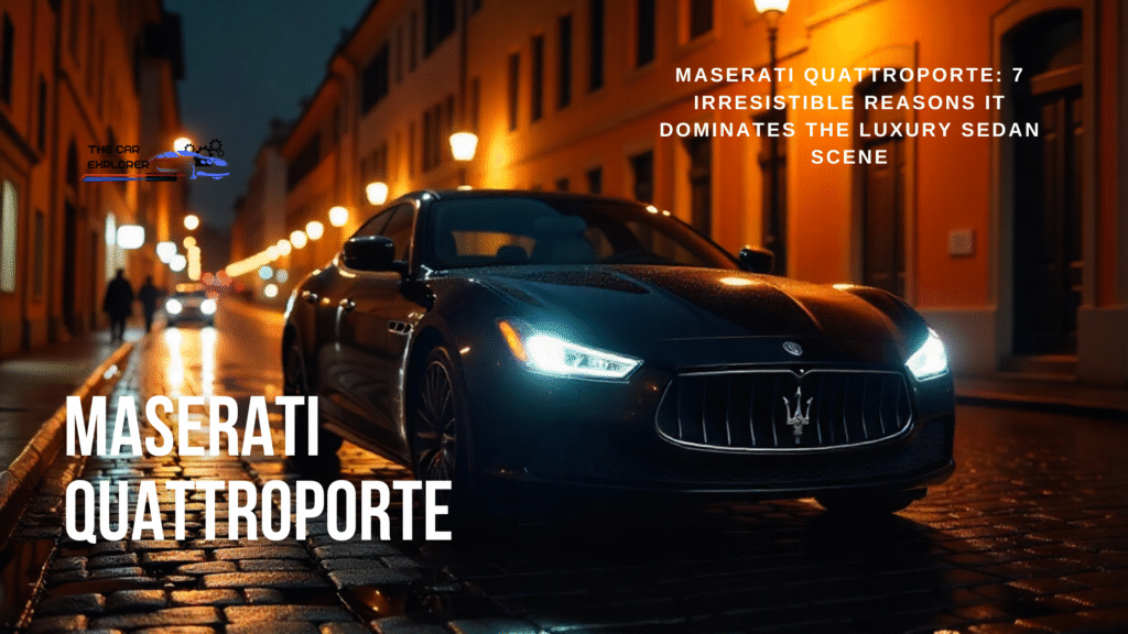 Maserati Quattroporte: 7 Irresistible Reasons It Dominates the Luxury Sedan Scene