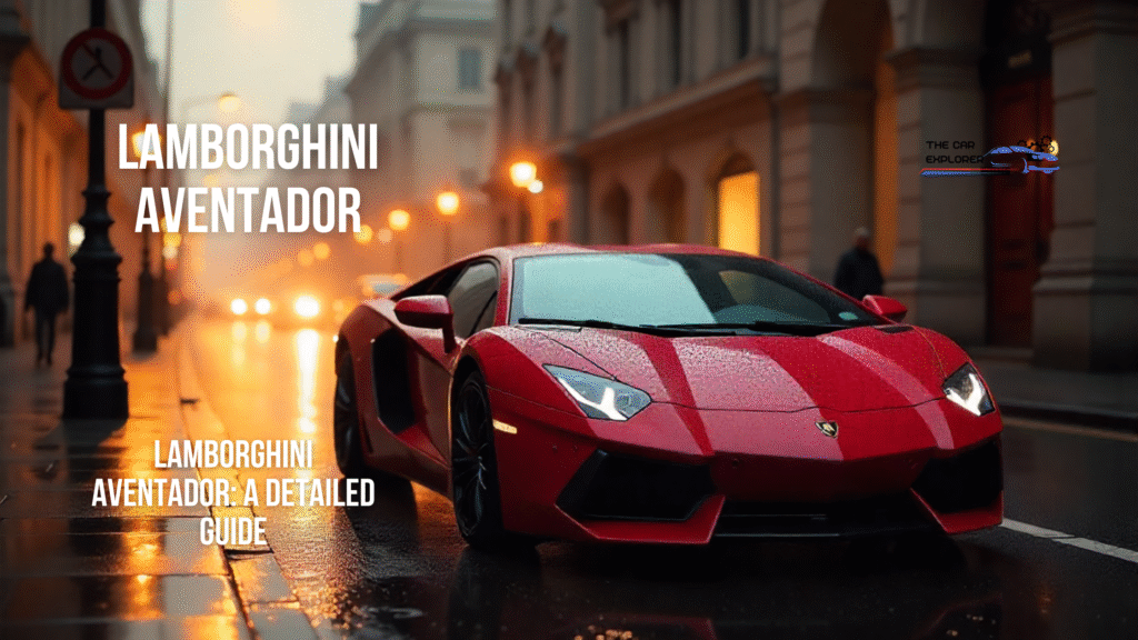 Lamborghini Aventador: A Detailed Guide