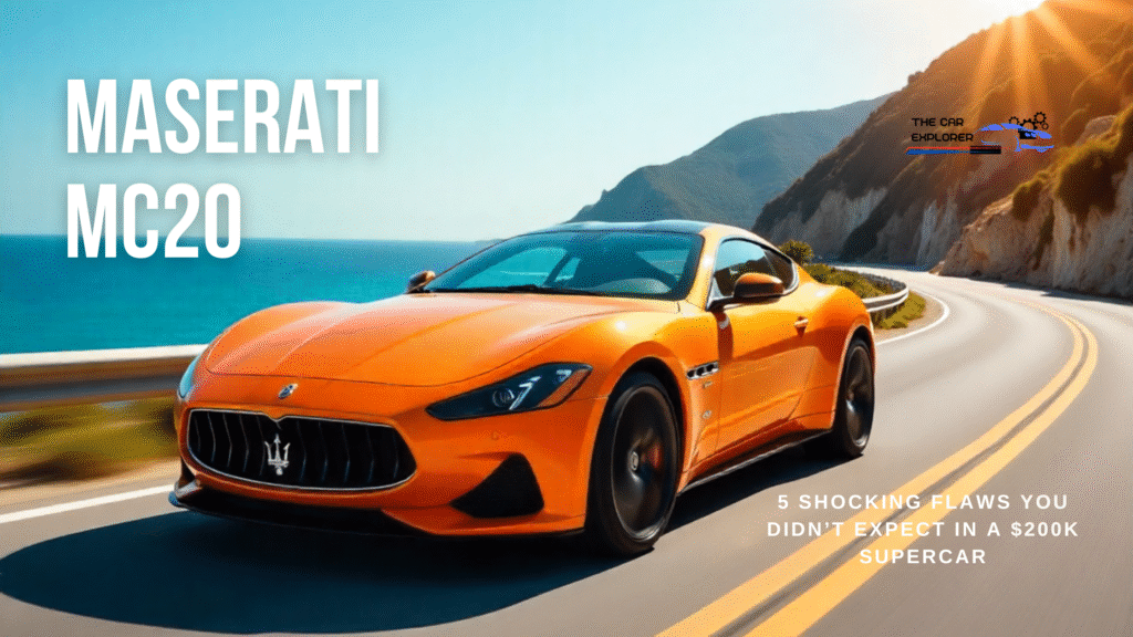 Maserati MC20: 5 Shocking Flaws You Didn’t Expect in a $200K Supercar