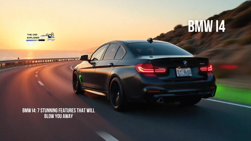 BMW i4: 7 Stunning Features That Will Blow You Away